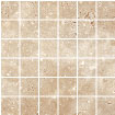 IMPRONTA CERAMICHE STONE MIX Mosaico Travertino Cream Nat/Ret Матовый