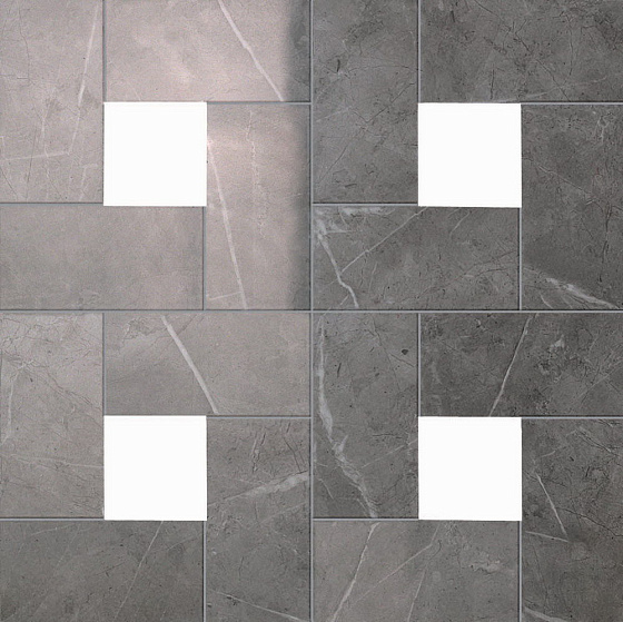 Grey Cassettone Lappato Лаппатированный