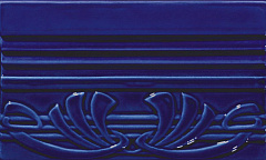 CERAMICHE GRAZIA EPOQUE Terminale Deco Cobalt Craquele