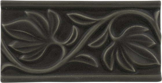 Relieve Hojas Charcoal