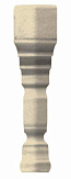 CERAMICHE GRAZIA EPOQUE Внешний угол Ang. Terminale Pitti Ivory Craquele