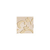 ATLAS CONCORDE RUSSIA VESTA / ВЕСТА Вставка Beige Bottone Leaf Lappato / Беж Лиф Лаппато