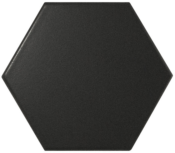 Hexagon Black Matt