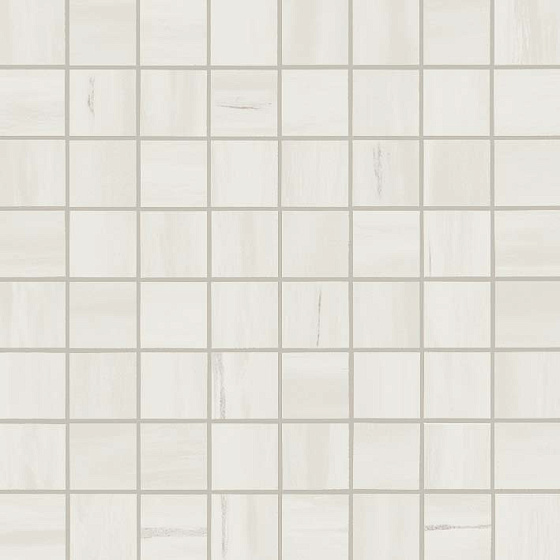 Bianco Dolomite Mosaico Matt Матовая