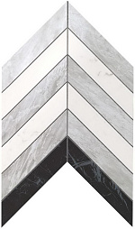 ATLAS CONCORDE MARVEL STONE Chevron Mix Wall