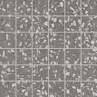 ATLAS CONCORDE MARVEL GEMS Terrazzo Grey Mosaico Lappato Лаппатированная