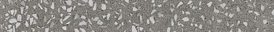 Бордюр Terrazzo Grey Listello Lapp Лаппатированный