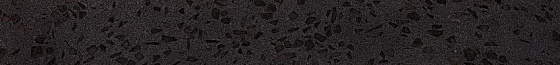 Бордюр Terrazzo Black Listello Lapp Лаппатированный