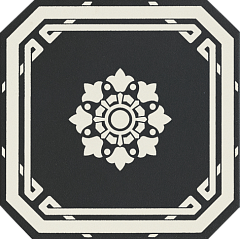 CERAMICHE GRAZIA OLD ENGLAND Ottagono Black Dover