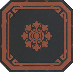 CERAMICHE GRAZIA OLD ENGLAND Ottagono Black Chester