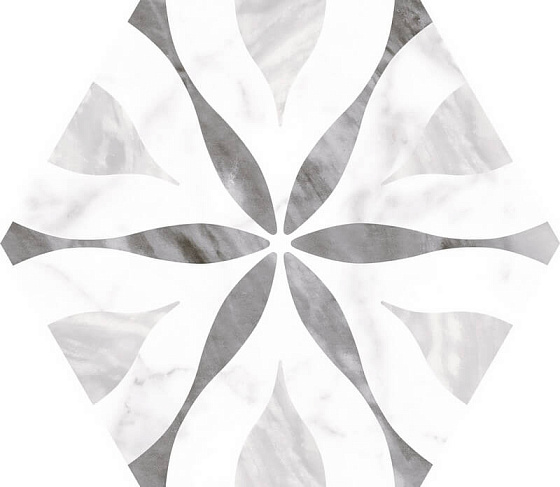 Hexagon Decor Flower