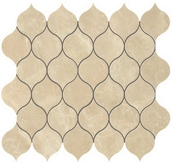 Elegant Sable Drop Mosaic