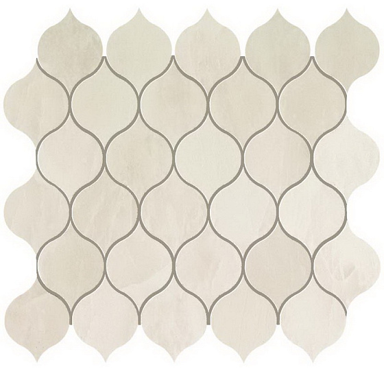Imperial White Drop Mosaic