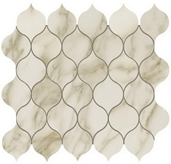 ATLAS CONCORDE MARVEL EDGE Royal Calacatta Drop Mosaic