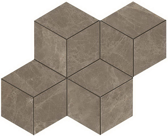 Gris Supreme Mos Esagono Lapp