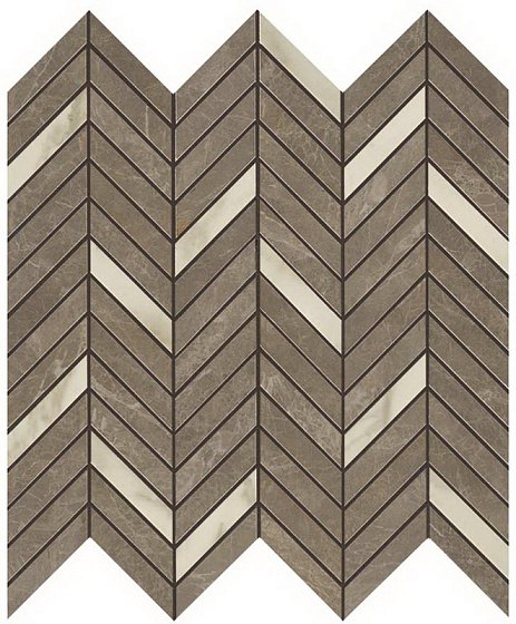 Gris Supreme Mosaico Twill Lapp