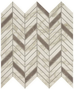 ATLAS CONCORDE MARVEL EDGE Royal Calacatta Mosaico Twill Lapp