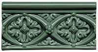ADEX MODERNISTA Relieve Bizantino C/C Verde Oscuro
