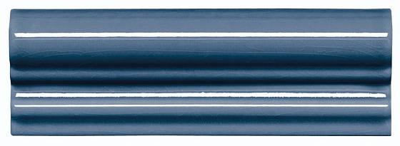 Moldura Italiana PB C/C Azul Oscuro