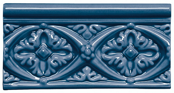 Relieve Bizantino C/C Azul Oscuro