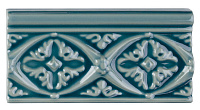 ADEX MODERNISTA Relieve Bizantino C/C Gris Azulado