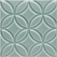 ADEX NERI Relieve Botanical Sea Green