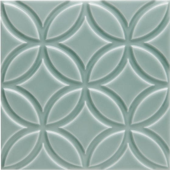 Relieve Botanical Sea Green