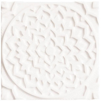 ADEX EARTH Relieve Mandala Cosmos Navajo White