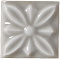 ADEX STUDIO Вставка Relieve Flor № 1 Graystone