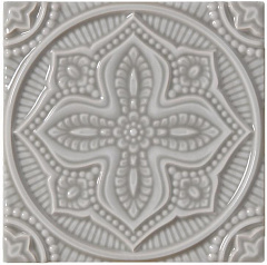 ADEX STUDIO Декор Relieve Mandala Planet Graystone