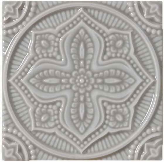 Декор Relieve Mandala Planet Graystone