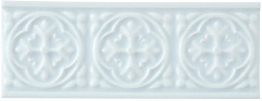 ADEX STUDIO Бордюр Relieve Palm Beach Ice Blue
