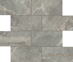 REX CERAMICHE ETOILE DE REX Mosaico Gris Glossy 6mm