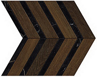 ATLAS CONCORDE HEARTWOOD Moka Marble Chevron