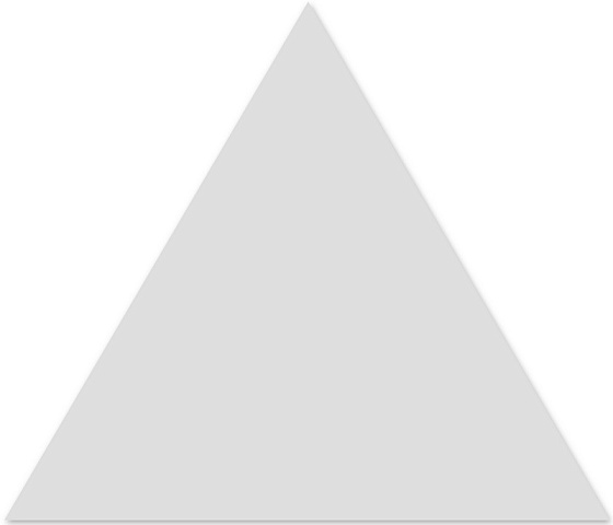 Triangle Ice White Matt