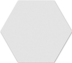WOW FLOOR TILES Hexa Ice White Matt