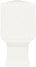 CERAMICHE GRAZIA ELEGANCE Внешний угол Angolo Bordura Snow Matt