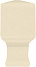 CERAMICHE GRAZIA ELEGANCE Внешний угол Angolo Bordura Bone Matt