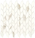 ATLAS CONCORDE MARVEL SHINE Calacatta Prestigio Mosaico Twist Shiny