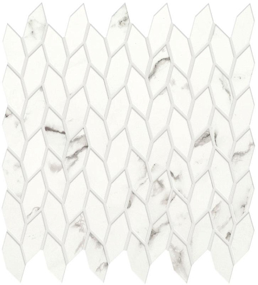 Statuario Supremo Mosaico Twist Shiny