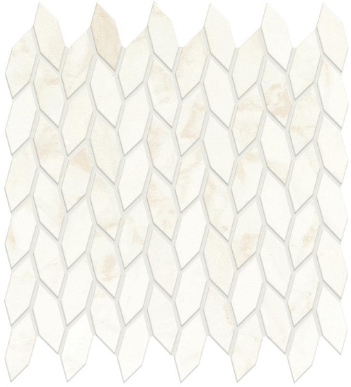 Calacatta Delicato Mosaico Twist Silk