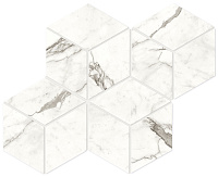 ATLAS CONCORDE MARVEL SHINE Statuario Supremo Mosaico Esagono Polished