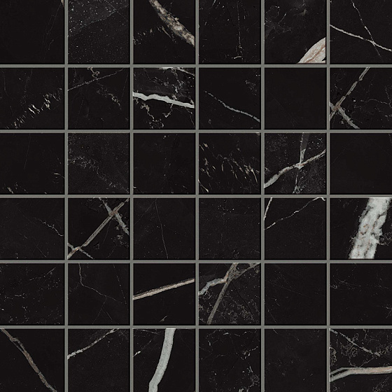 Empire Calacatta Black Mosaic Polished