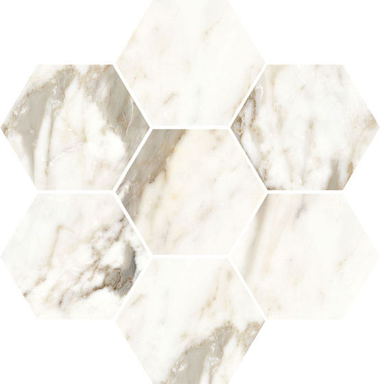 Luce Grey Esagona T 7 Satin