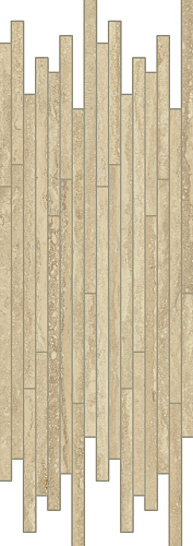 ITALON / ИТАЛОН CHARME ADVANCE Travertino Romano Mosaico Strip Люкс