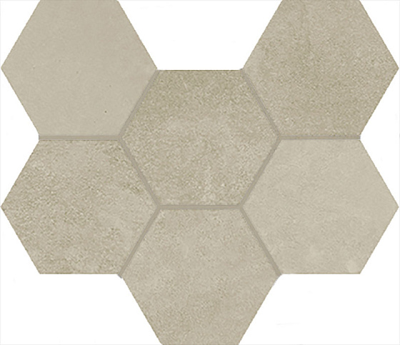 Greige Mosaico Hexagon Матовый