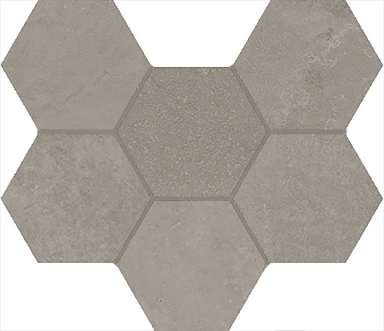 Dark Mosaico Hexagon Матовый