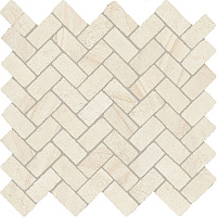 ITALON / ИТАЛОН ROOM Stone White Mosaico Cross Патинированный