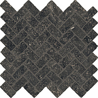 ITALON / ИТАЛОН ROOM Stone Black Mosaico Cross Патинированный