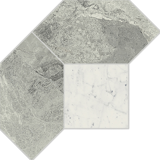 Silver Mosaico Polygon Люкс